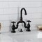 Kingston Brass Bridge Bathroom Faucet with Brass Pop-Up, Oil Rubbed Bronze KS7995AX - alternate 2